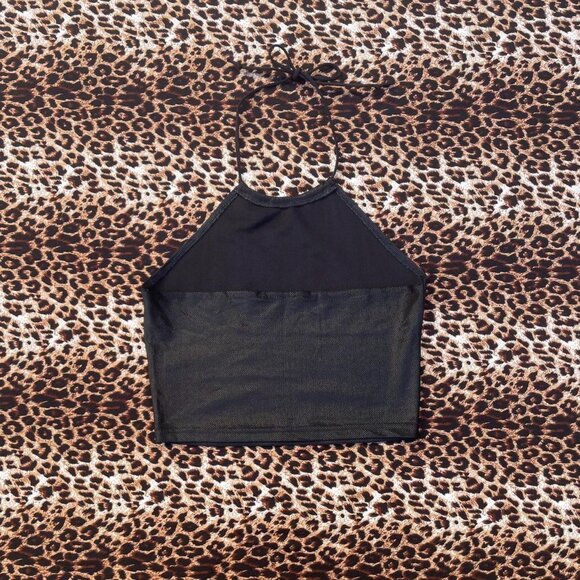 vintage 90s halter top - Picture 3 of 8